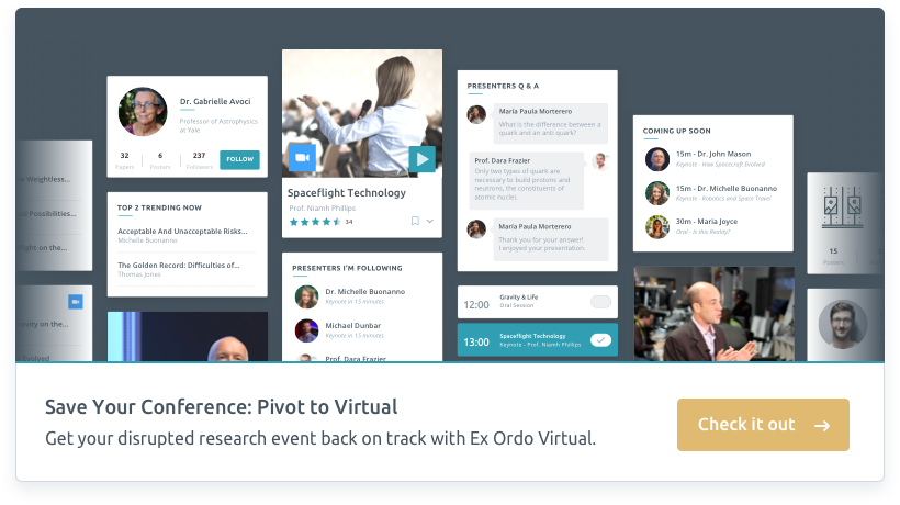 Ex Ordos Virtual Conference Platform