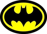 Batman conference badge