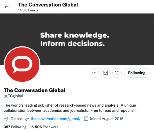 Research news site 2