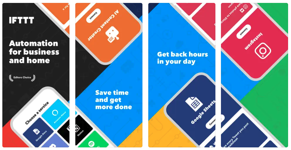 IFTTT digital automation platform , conference management tools