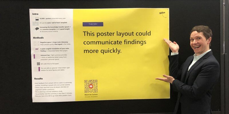 A new type of poster template