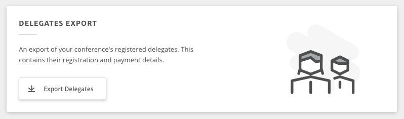 Screenshot of delegate event data available through Ex Ordo